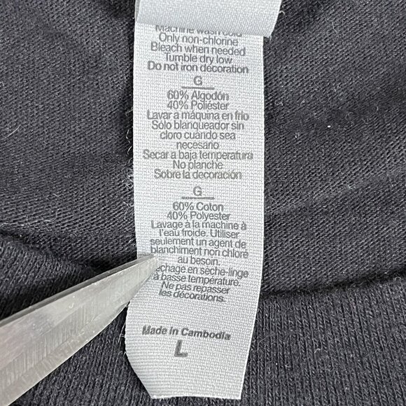 Amish the Amish Outlaws AC/DC Style Black T-Shirt Size Large - Picture 4 of 4